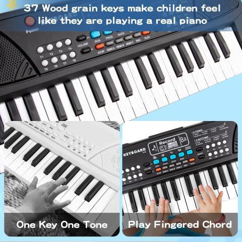 61 keys rechargable keyboard 3+ for kids