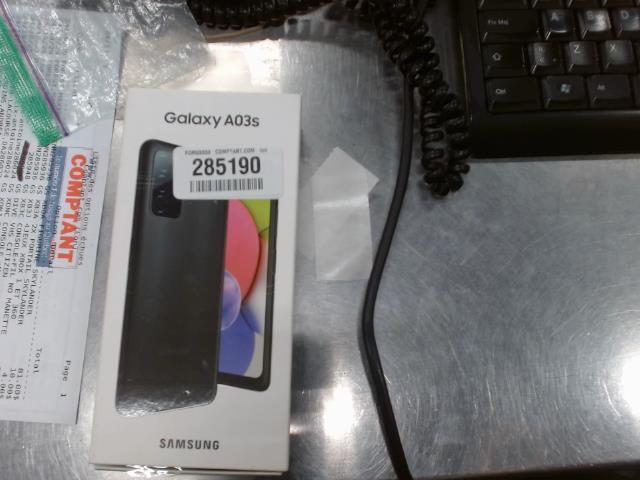 Cellulaire samsung a03s+boite+acc