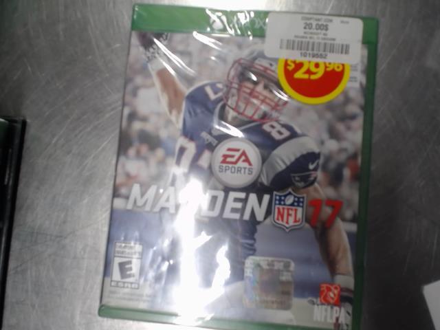 Madden nfl 17 xboxone