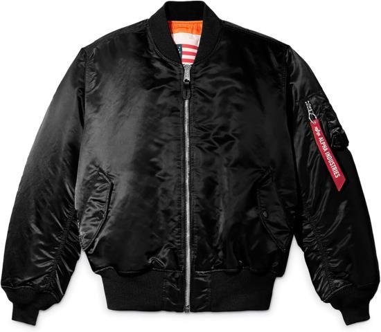 Flight jacket noir