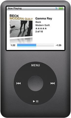 Ipod classic 120gb + chargeur