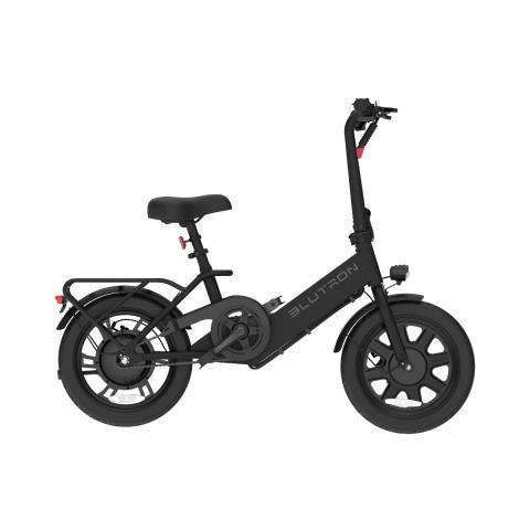 Bike electric noir avec chargeur