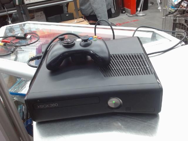 Console xbox 360 + man + fils