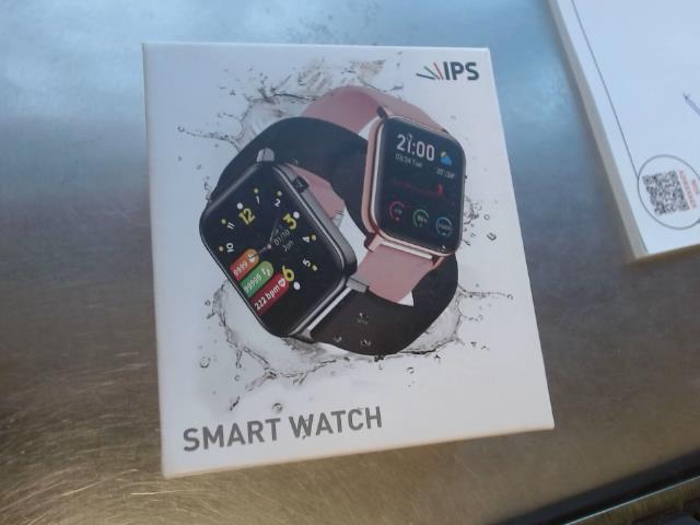 Smart watch + box +charg