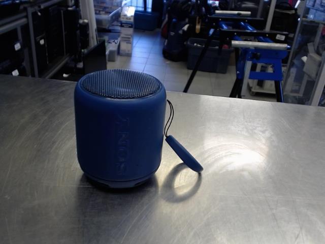 Speaker bluetooth bleu