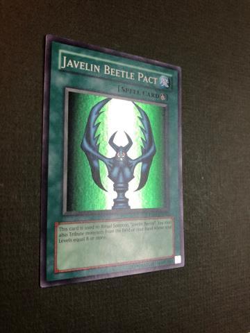 Yu-gi-oh javelin beetle pact super rare