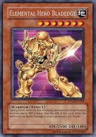 Yu-gi-oh elemental hero bladedge