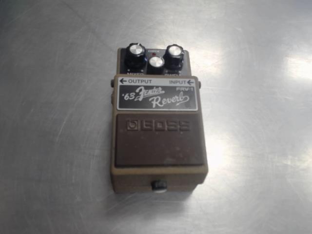 Pedale boss fender reverb 63