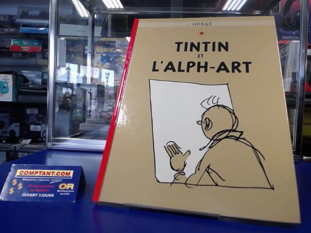 Tintin et l'alpha-art