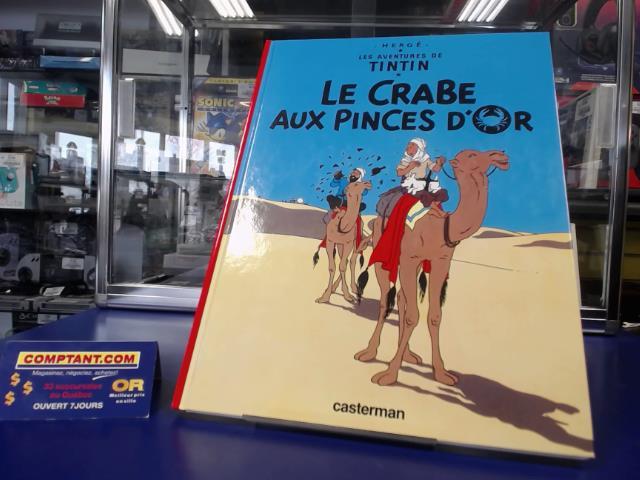 Tintin le crabe aux pinces d'or