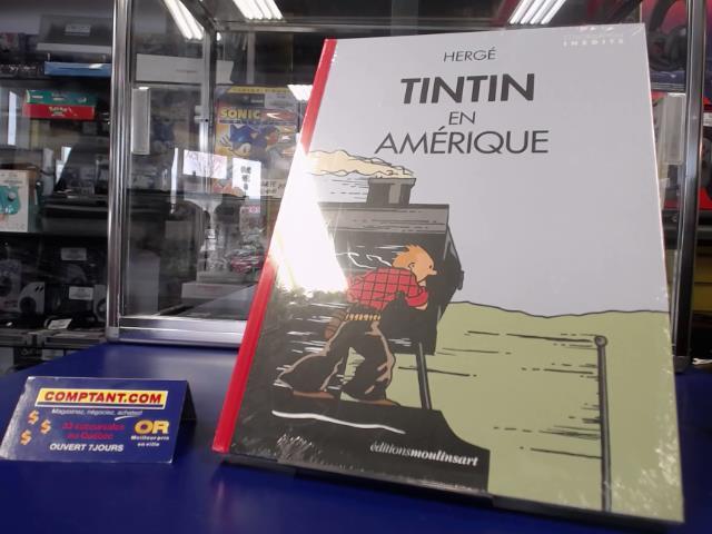 Tintin en amerique colorisation inedite