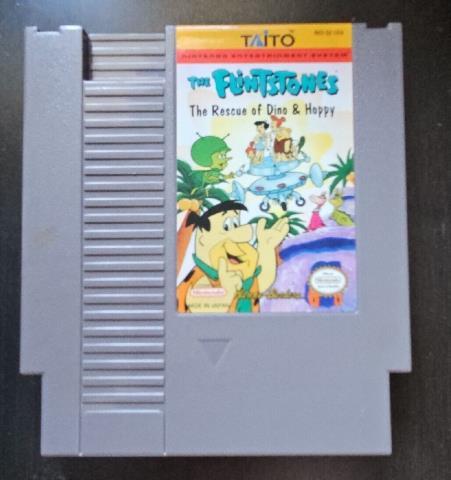 Nes the flinstones the rescue od dino +