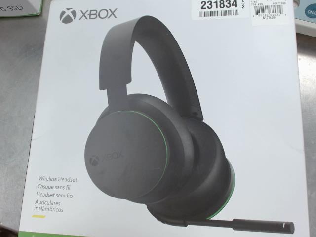 Casque microsoft gaming sans fil in box