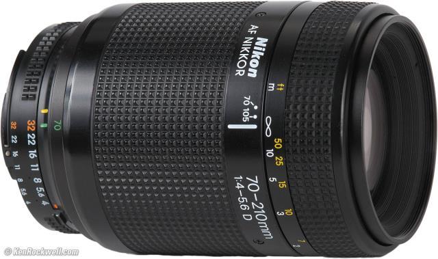 Nikkor 70-210mm 1:4-5.6 lens