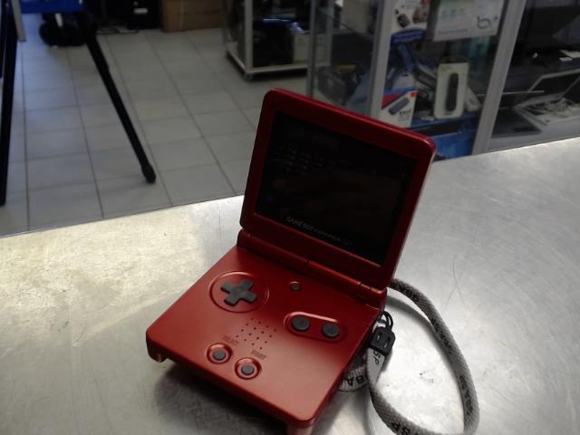 Gameboy advance sp red