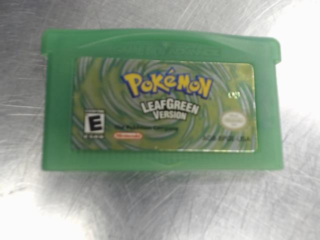 Leaf grenn version gameboy advenced