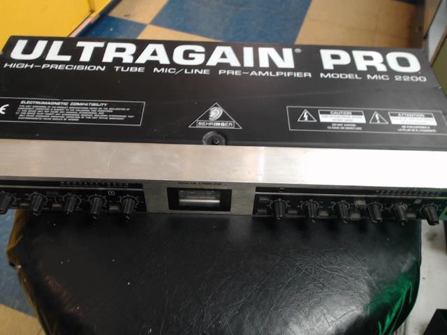 Hight prefcision tub mic/line amp