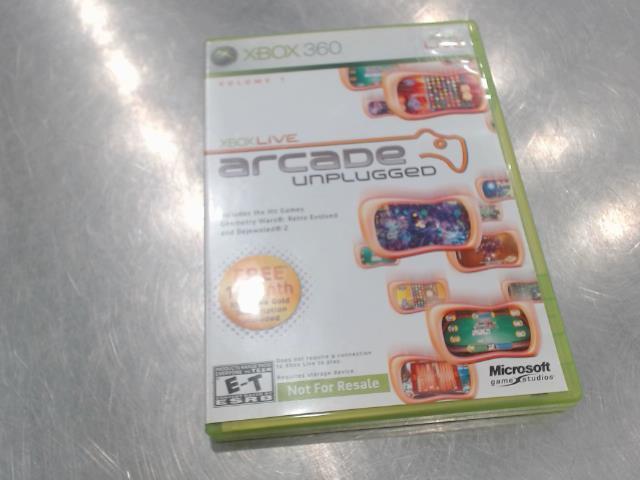 Xbox live arcade unplugged