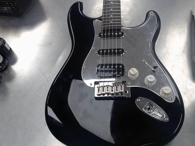 Guitare electrique noire/argent