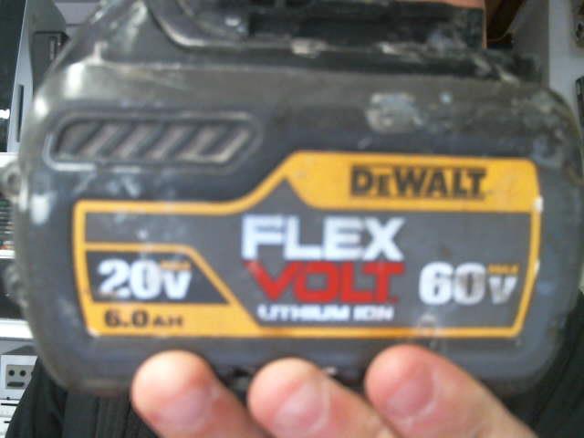 Batterie 20v 6.ah 60v flex volt