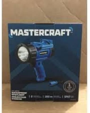 Mastercraft waterproof spotlight in box