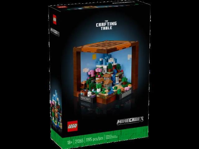 Lego minecraft the crafting table