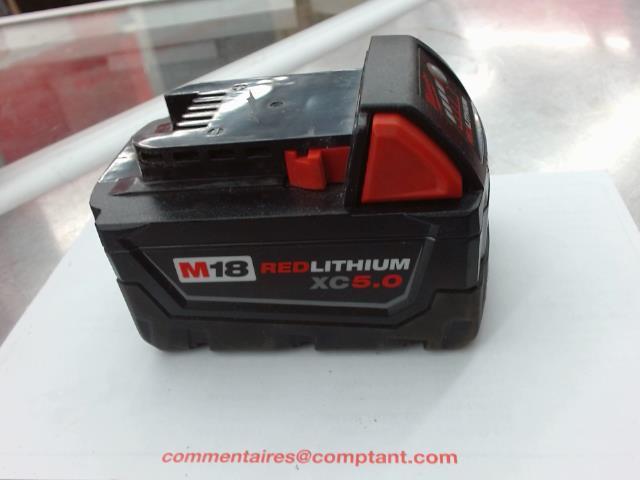 Milwaukee m18 red lithium xc 5.0 batt pk