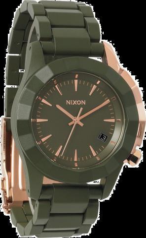 Montre nixon dans boitier bleu femme