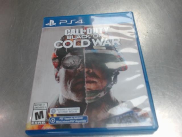 Cod black ops cold war ps4