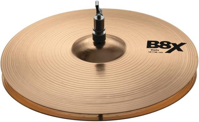 Symbale b8 sabian hi-hats