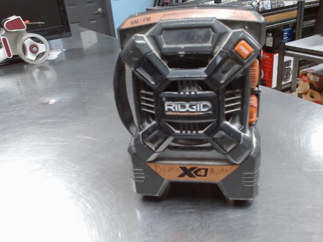 Radio de chantier ridgid av batterie