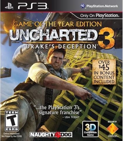 Uncharted 3 game of the year