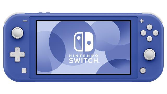 Nintendo switch lite blue sans chargeur