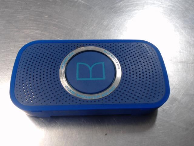 Haut parleur bluetooth bleu