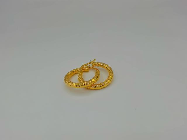 BOUCLES D OREILLES EN OR 14KT