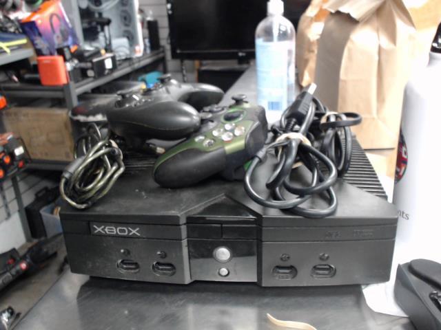 Xbox original+fils+2manettes