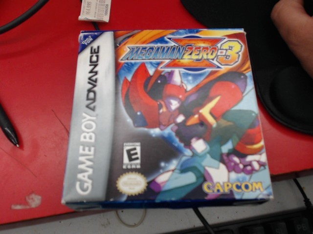 Megaman zero 3 vien avec la boite