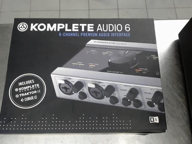 Carte ds son komplete audio 6