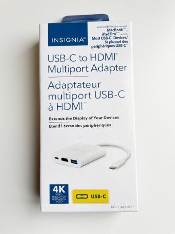 Usb-c to hdmi multiport adapter