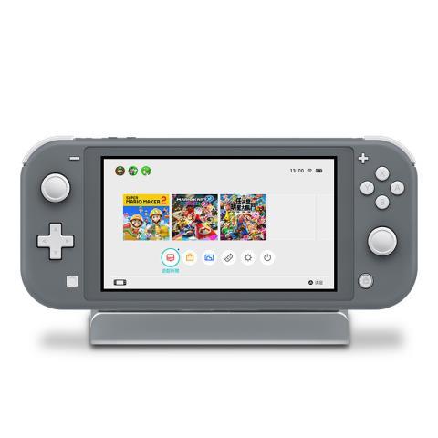 Console switch lite grise charger+case