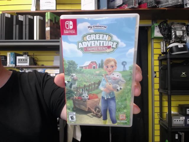 Green adventure farmer friends