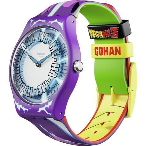 Swatch x dragonball z gohan watch in box