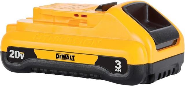 Batterie dewalt 3a 2020 teste