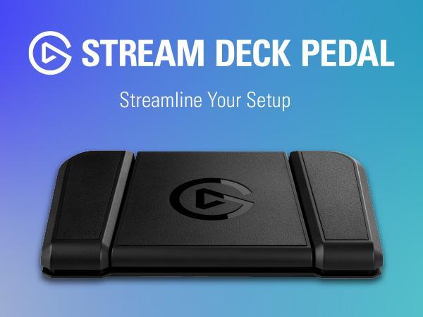 Stream deck pedal