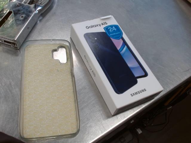 Samsung galaxy a15 bleu