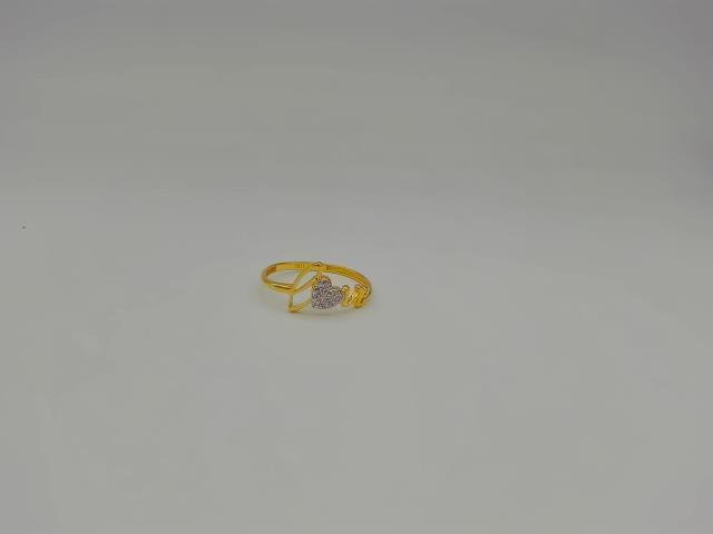 BAGUE EN OR 10KT