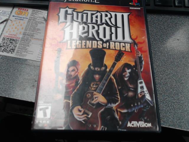 Guitar hero 3 legend of rock