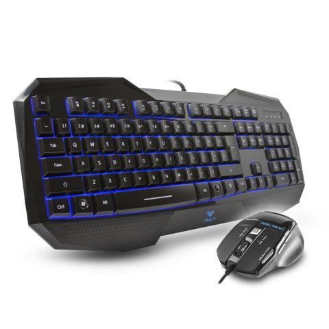 Clavier gaming aula +souris auka