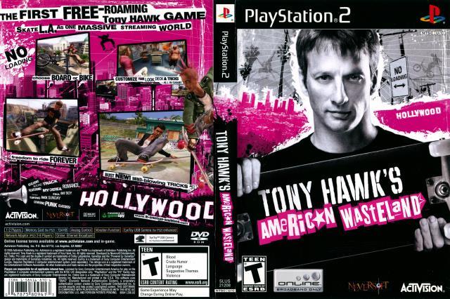 Tony hawks america wasteland