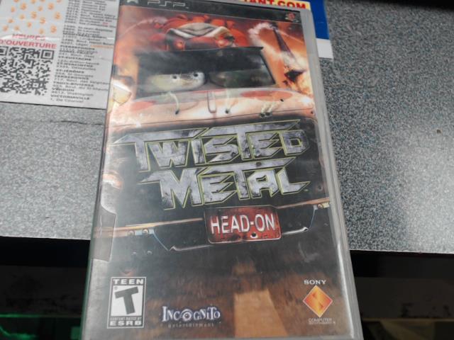 Twisted metal head-on